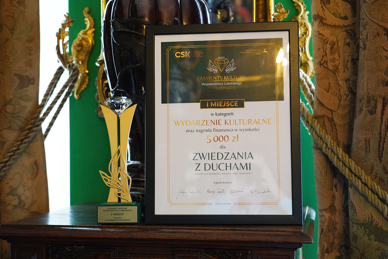 Diament Kultury dla Muzeum Zamoyskich w Kozłówce